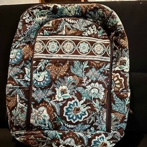 Vera Bradley Laptop Backpack in Java Blue